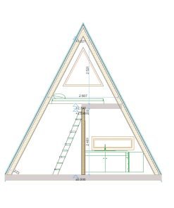 A-hus 32 m²