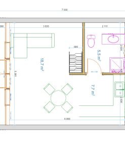 A-hus 32 m²