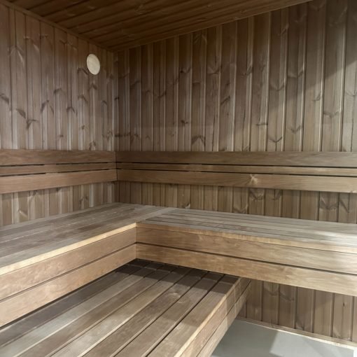 Lyxig bastu 2.3m x 3.4m