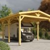 Carport för husvagn (10.4m x 5.4 m x 4.1 m)