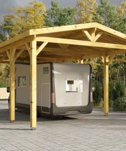 Carport för husvagn (10.4m x 5.4 m x 4.1 m)