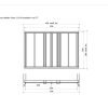 Lyxig bastu 2.3m x 3.4m