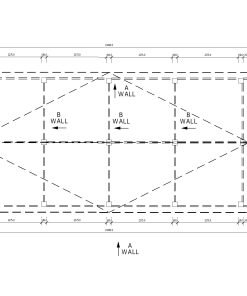 Carport för husvagn (10.4m x 5.4 m x 4.1 m)