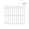 Stark carport Hercules (5 m x 6 m) - rafters