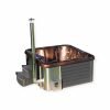 Jacuzzi med akrylinsats 2,2 m x 2,2 m