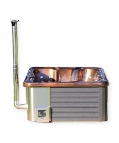 Jacuzzi med akrylinsats 2,2 m x 2,2 m