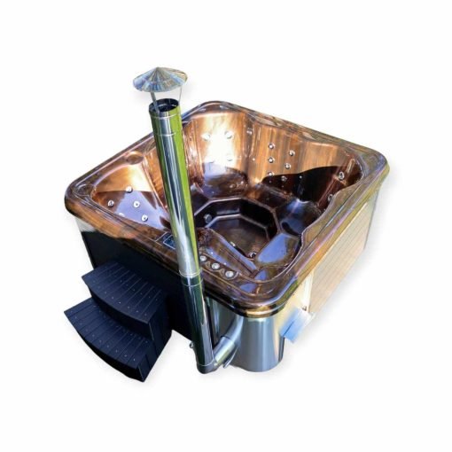 Jacuzzi med akrylinsats 2,2 m x 2,2 m