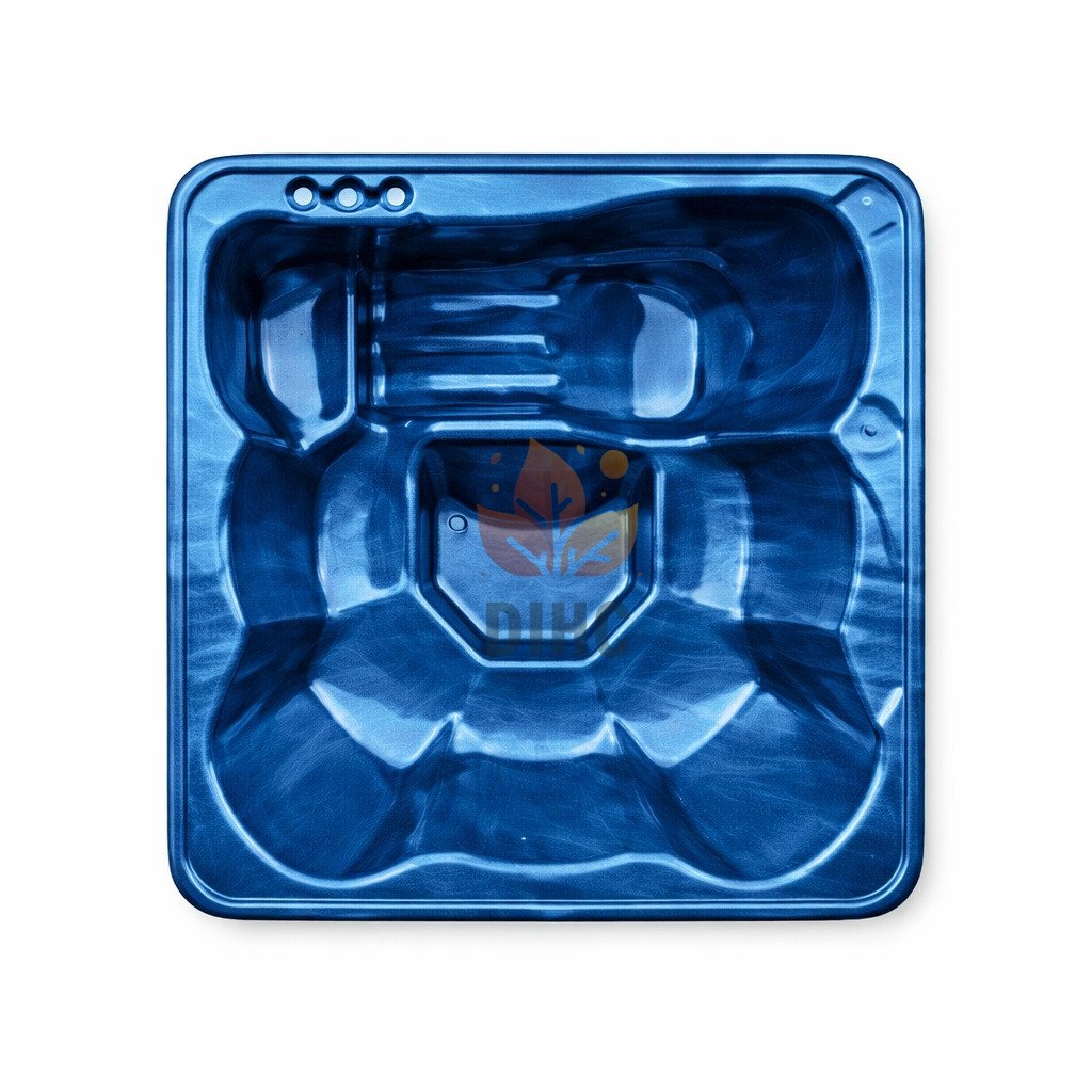 Jacuzzi med akrylinsats 2,2 m x 2,2 m - Bild 8