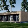 Midi - trähus KAYA 2 (44 mm + träbeklädnad), 64 m²