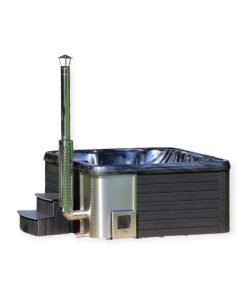 Jacuzzi med akrylinsats 2,2 m x 2,2 m