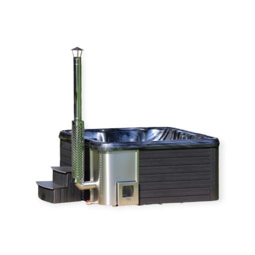 Jacuzzi med akrylinsats 2,2 m x 2,2 m