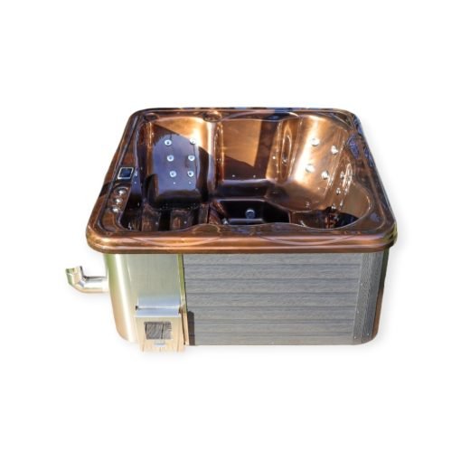 Jacuzzi med akrylinsats 2,2 m x 2,2 m