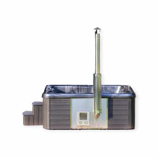 Jacuzzi med akrylinsats 2,2 m x 2,2 m