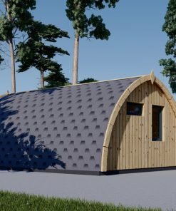 Trähytte BRETA (44 mm), 4×6 m, 24 m²