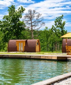 Isolerad Camping Pod 3.25 × 5.9 m