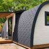 Isolerad Camping Pod 3.25 × 5.9 m