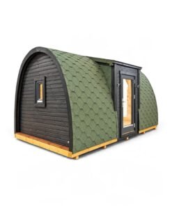 Isolerad Camping Pod 3.25 × 5.9 m