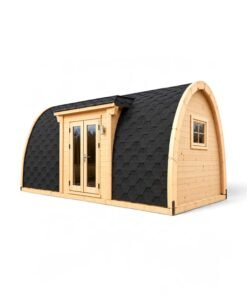 Isolerad Camping Pod 3.25 × 5.9 m