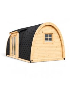 Isolerad Camping Pod 3.25 × 5.9 m