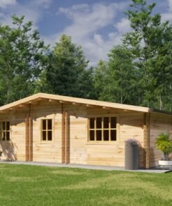 Fritidshus Glenwood 60 m² (10 x 6 m), 44 mm