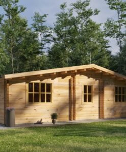 Fritidshus Glenwood 60 m² (10 x 6 m), 44 mm