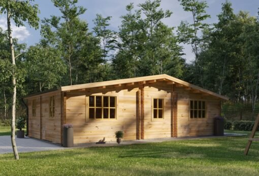 Fritidshus Glenwood 60 m² (10 x 6 m), 44 mm