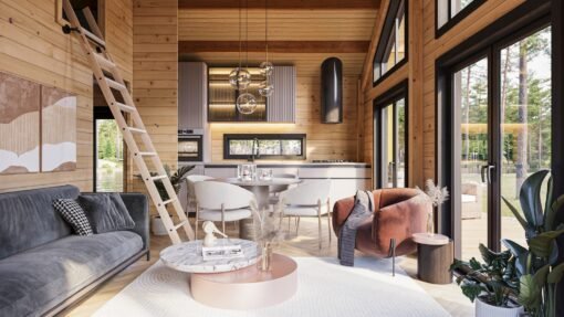 Tiny House Aurea 5,96 × 7,60 m