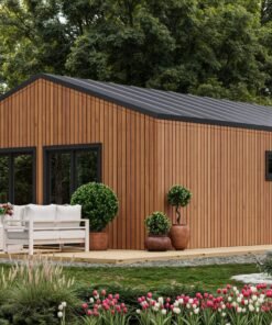 Isolerad Trähus Kaia 9.34 × 6.14 m