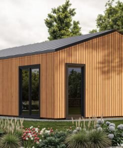 Isolerad Trähus Kaia 9.34 × 6.14 m