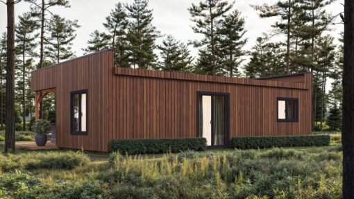 Isolerat modernt hus Luni 7,14 × 10,14 m