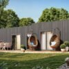 Isolerat Tiny House NORDIC-L 5.74 × 11.94 m