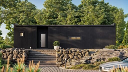 Isolerat Tiny House NORDIC-L 5.74 × 11.94 m