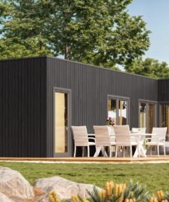 Isolerat Tiny House NORDIC-L 5.74 × 11.94 m
