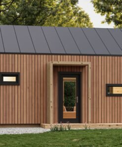 Isolerat trähus Solari 5.09 x 8.59 m