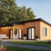 Isolerad Modern Stuga Verno 7.74 × 5.34 m