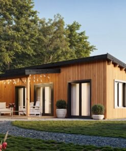 Isolerad Modern Stuga Verno 7.74 × 5.34 m