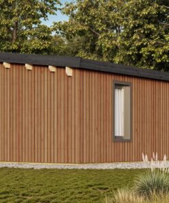 Isolerad Modern Stuga Verno 7.74 × 5.34 m