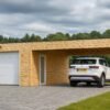 🚗 Garage BIZON 24 m² + 36 m² Carport – 44 mm + 100 mm + 19 mm