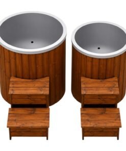 Högt isbad i rostfritt stål MINI / MAXI
